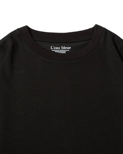 【25AW新作・2枚組】Cotton Silky Touch Jersey L/S Tee 2-Pack -無地長袖Tシャツ 2枚セット-