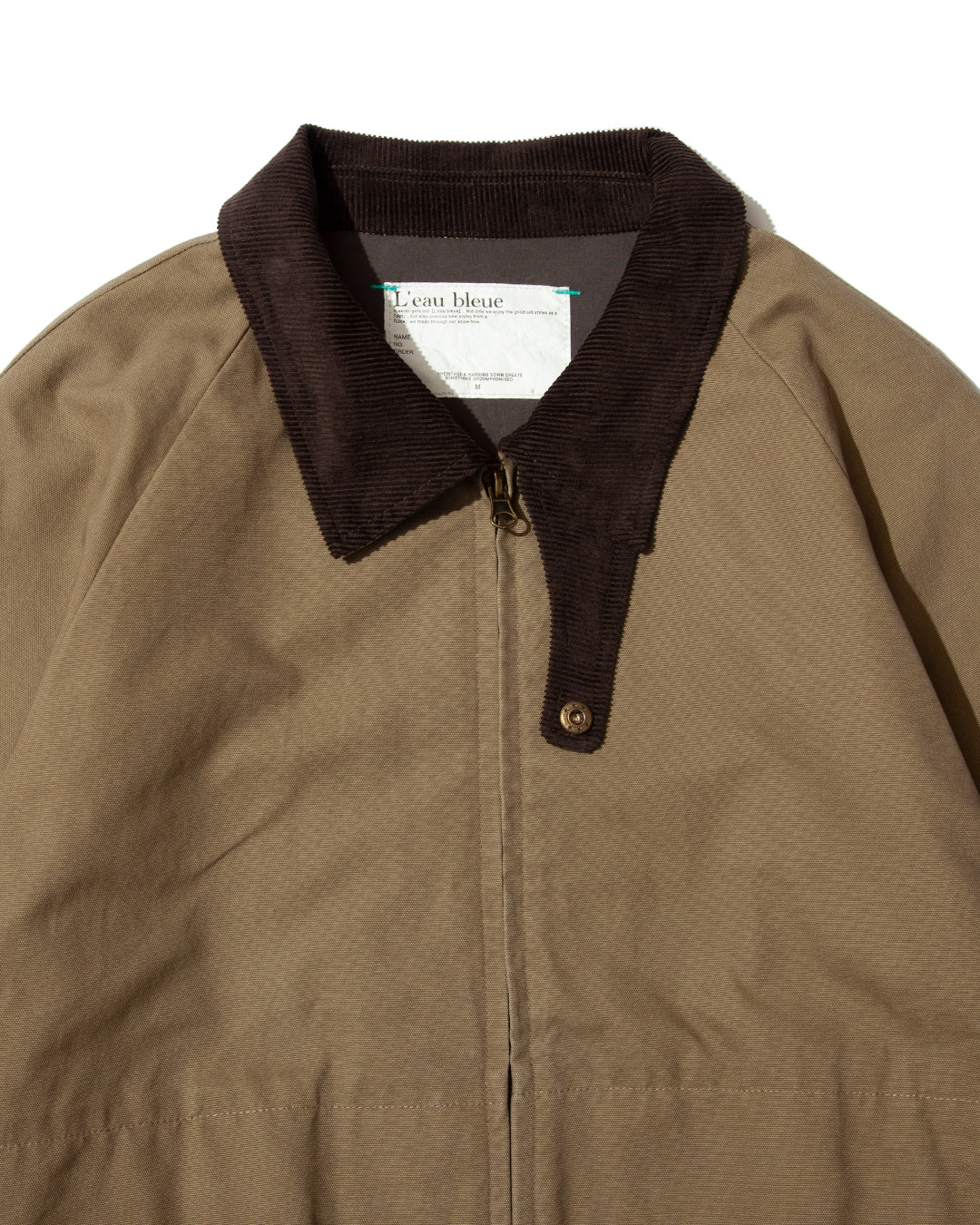 【25AW新作】Garment-Washed Duck Hunting Jacket  -ガーメントウォッシュダックハンティングジャケット-