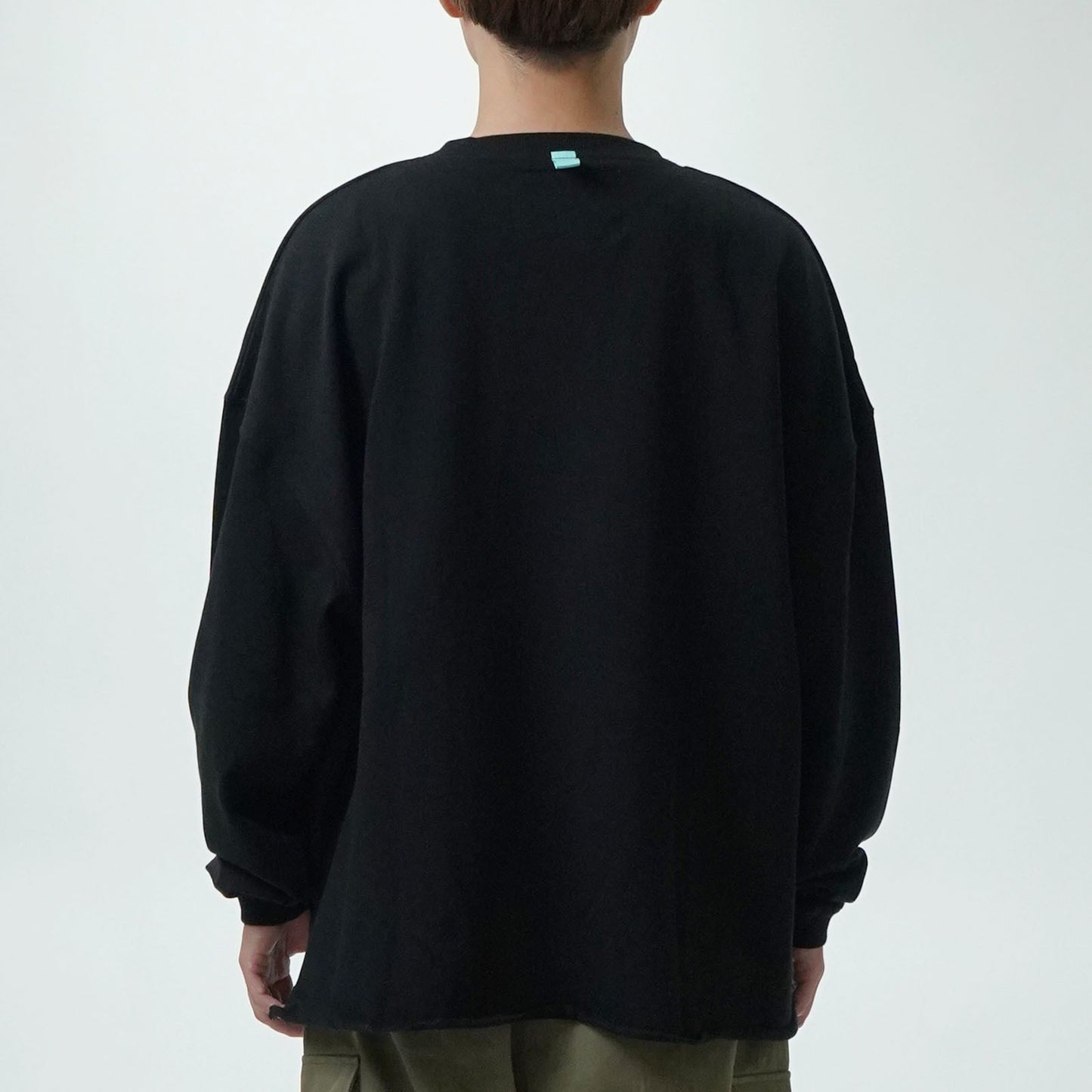【SALE】FRENCH TERRY OVERSIZED BOX SLIT C/N