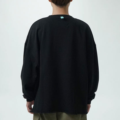 【SALE】FRENCH TERRY OVERSIZED BOX SLIT C/N