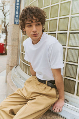 【定番商品/2枚セット】Cotton Silky Touch Jersey Regular T-Shirt 2-Pack -無地レギュラーTシャツ 2枚セット-