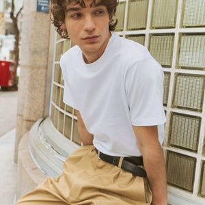【定番商品/2枚セット】Cotton Silky Touch Jersey Regular T-Shirt 2-Pack -無地レギュラーTシャツ 2枚セット-