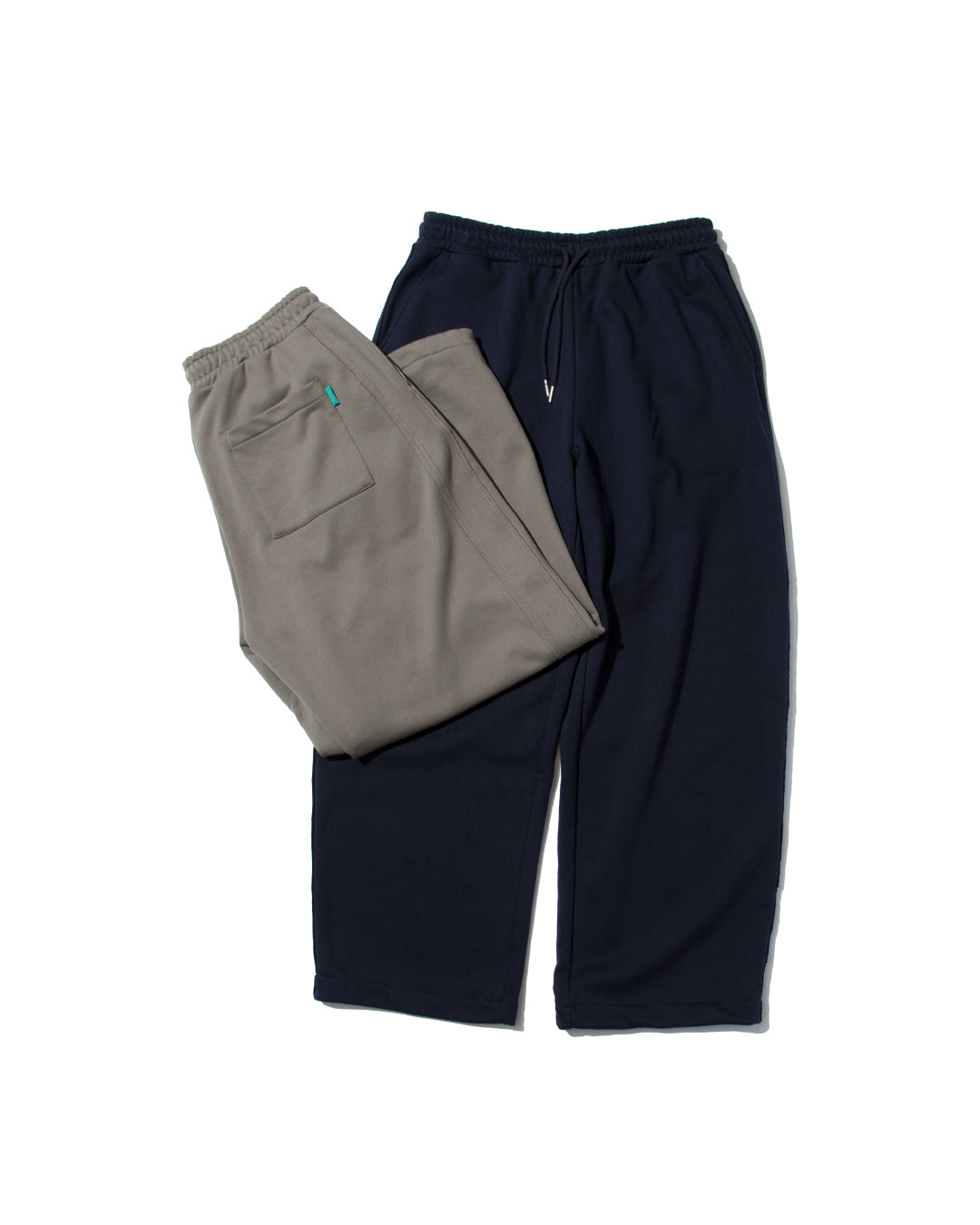 【25AW新作】French Terry Curved Sweat Wide Pants -CVC裏毛スウェットカーブワイドパンツ-