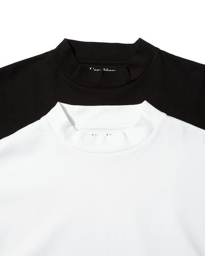 【25AW新作】Silky Touch Smooth Mock Neck L/S Tee -シルキースムースモックネック長袖Tee-