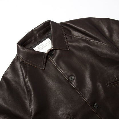 【SALE】SYNTHETIC LEATHER BLOUSON