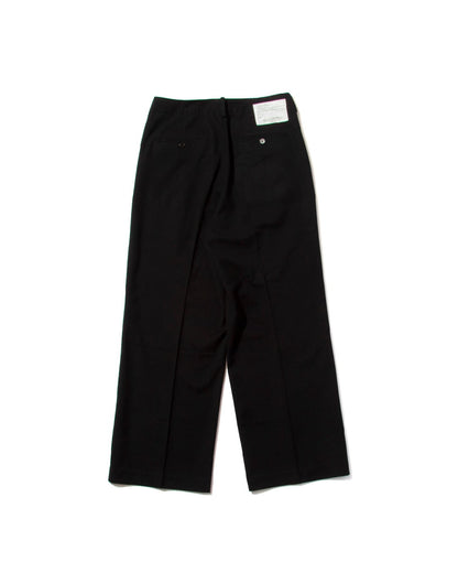 【SALE】24FW T/R TUCK WIDE SLACKS