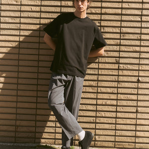 C/N Light Twill Wide Tapered Pants -C/Nライトツイル ワイドテーパードパンツ-