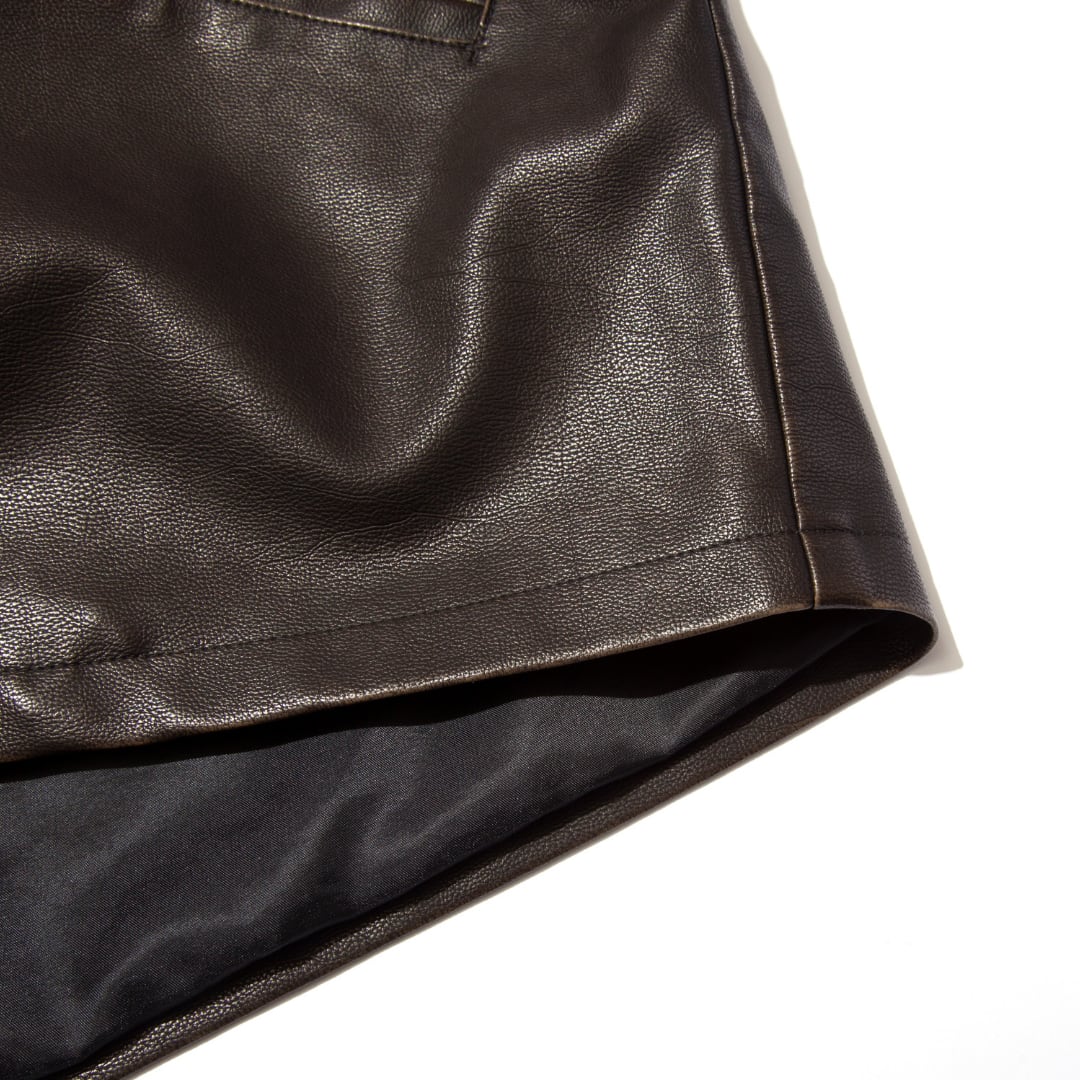 【SALE】SYNTHETIC LEATHER BLOUSON