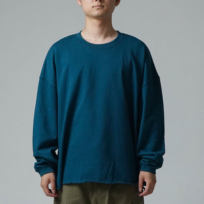 【SALE】FRENCH TERRY OVERSIZED BOX SLIT C/N