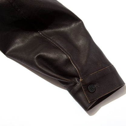 【SALE】SYNTHETIC LEATHER BLOUSON